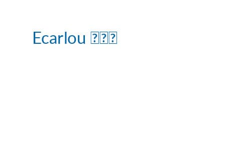Ecarlou 露嘉伊